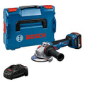 Meuleuse sans-fil Bosch 18V avec batterie et chargeur, disque 125 mm