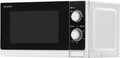 Four micro-ondes combiné Sharp R-600WW, 20L, 800W, noir et blanc