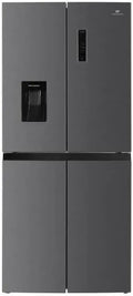 Réfrigérateur multi-portes avec distributeur d'eau 464L, No Frost, 79x180 cm, Inox, Classe D