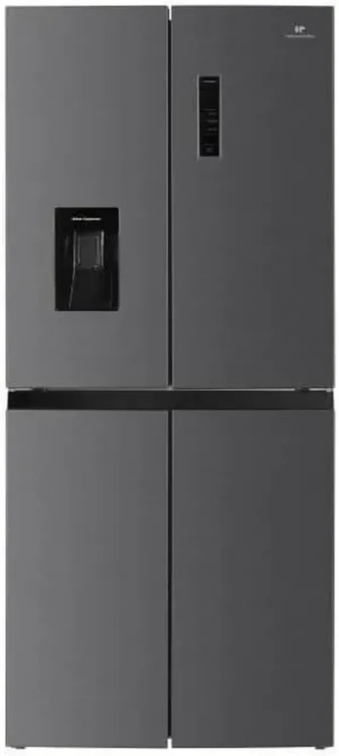 Réfrigérateur multi-portes avec distributeur d'eau 464L, No Frost, 79x180 cm, Inox, Classe D
