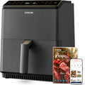 Friteuse à Air COSORI Dual Blaze, WiFi 6,4 L, 11 Fonctions: Pâtisserie, Grill, Poulet, avec 80+ Recettes