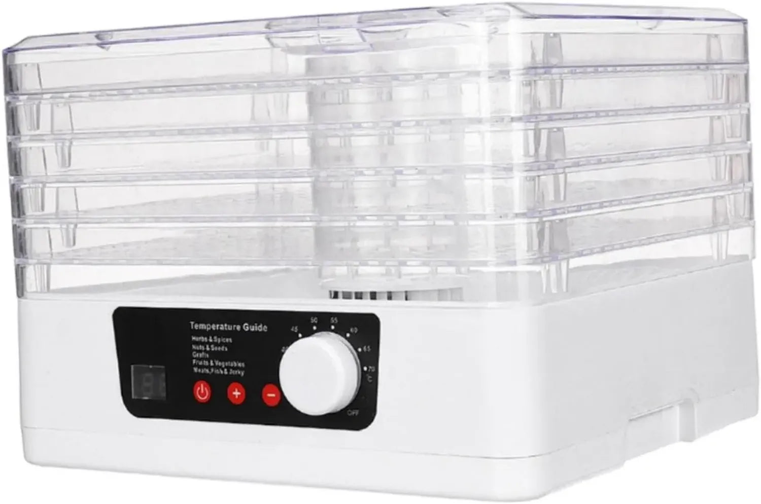 Déshydrateur Alimentaire 350W - Séchoir Multifonction 5 Couches pour Fruits, Légumes et Viandes