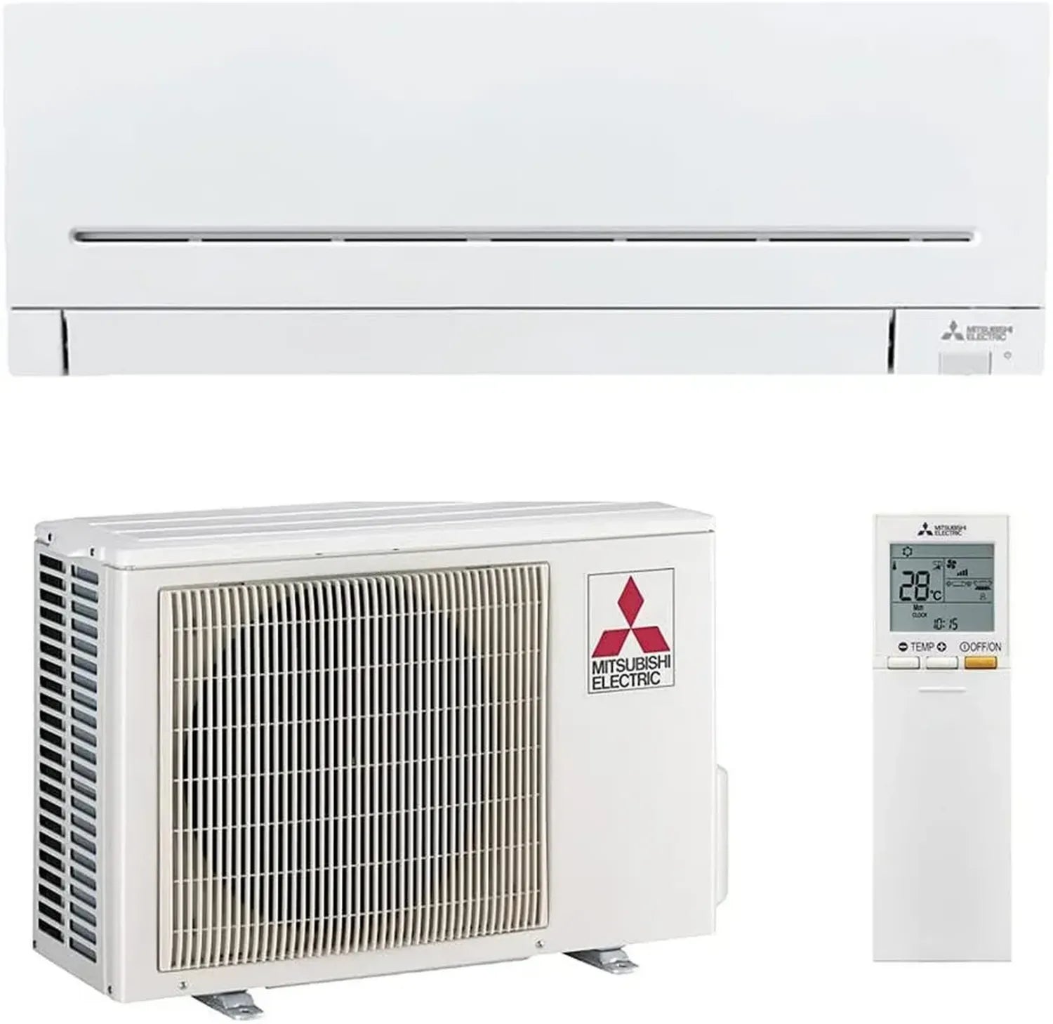 Climatiseur Inverter Mitsubishi 12 000 BTU A+++ R32 Wi-Fi MSZ-AP35VGK