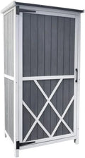 Armoire de Jardin YANA Taille L - Bois Résistant aux Intempéries pour Jardin et Terrasse