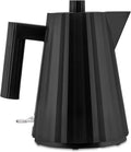 Bouilloire Électrique Design 2400W en Résine Noire 100cl - Alessi Plissé