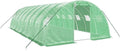 Grande Serre de Jardin Tunnel 32m² avec Cadre en Acier Durable 8x4x2 m
