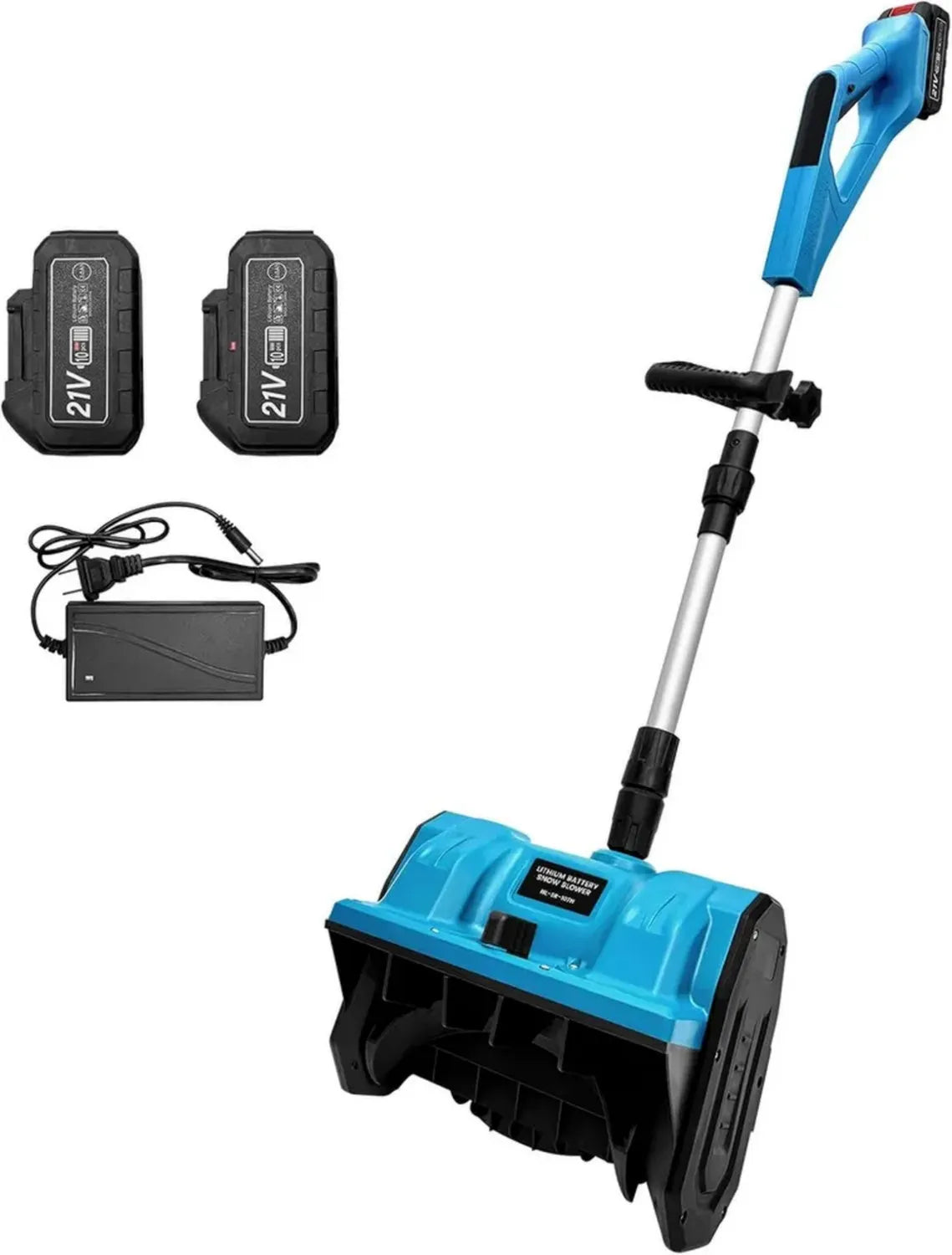 Pelle à Neige Électrique Sans Fil 20V avec Accessoires Complets