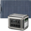 Générateur Solaire Portatif ALLPOWERS R2500 2016Wh avec Panneau Solaire Flexible 100W Étanche IP68, Batterie LiFeP04, Recharge Rapide pour Camping-car et Jardin